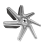Bosch Genuine Bosch, Neff, Siemens Multi Model Fitting 150Mm Fan Oven Blade 3
