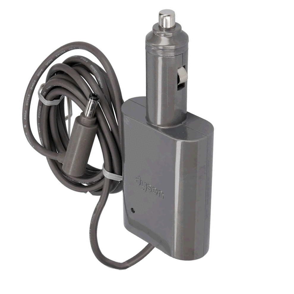 Dyson Genuine In Car Charger 967837-02. For Dc58 Dc61 Dc72 V6 (Sv04) Cleaners.