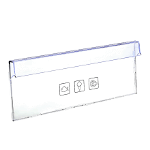Beko Top Middle Freezer Drawer Flap Front Panel Cover Genuine 150Mm 4640640200