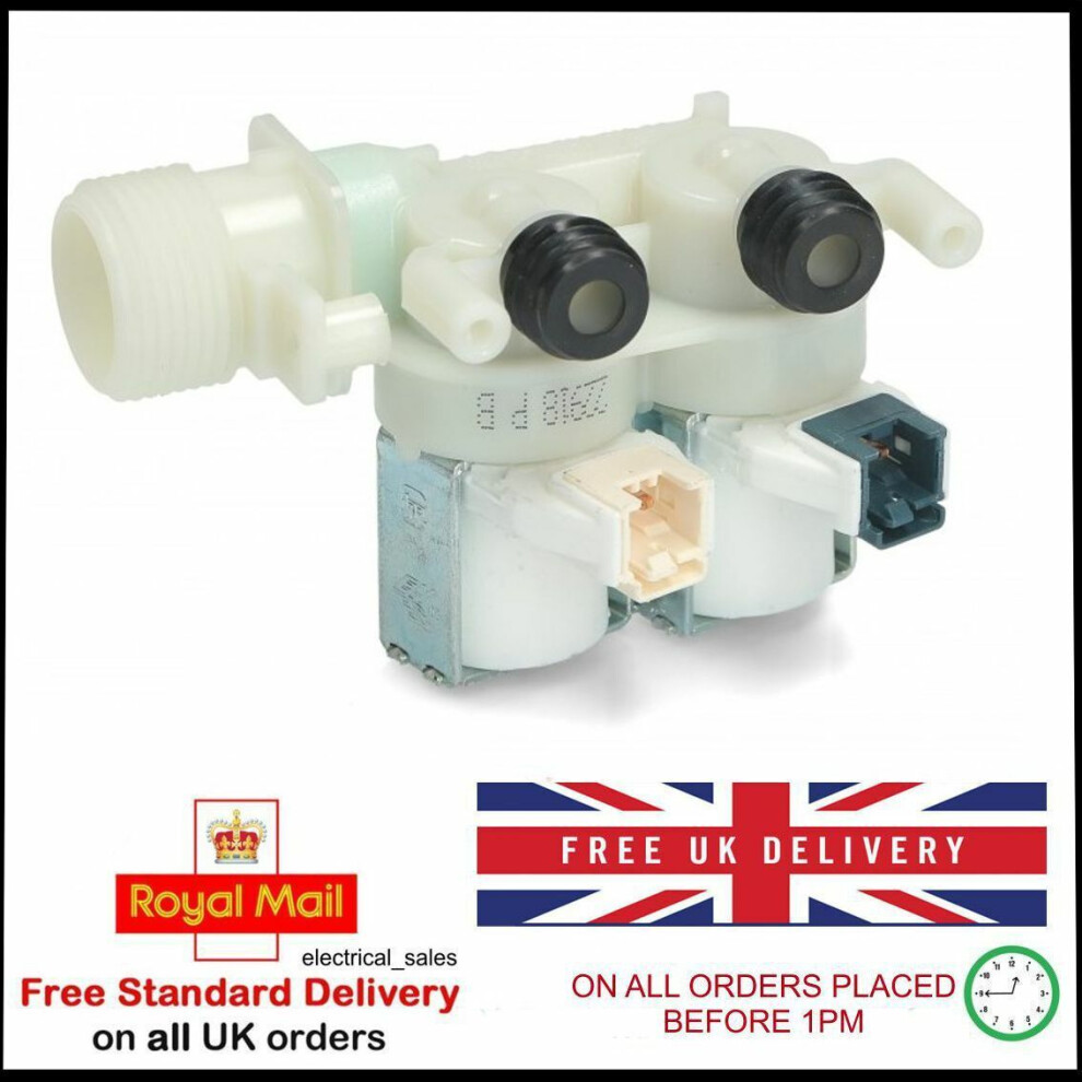 Hotpoint Washing Machine Wmf720puk Wmf740puk Water Inlet Solenoid Valve 2 Way