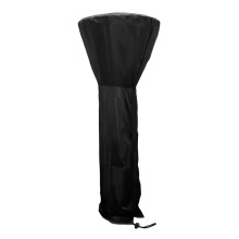 Outdoor Pyramid Stand Up Patio Heater Hood Mushroom Protective Cover Garden Polyester Sheet Multi-Function Hood Black