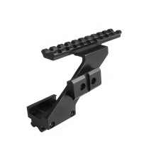 Tactical Aluminum Alloy Rails Bracket With Weaver Picatinny Top And Bottom Rails Universal Scope Mount Brackets