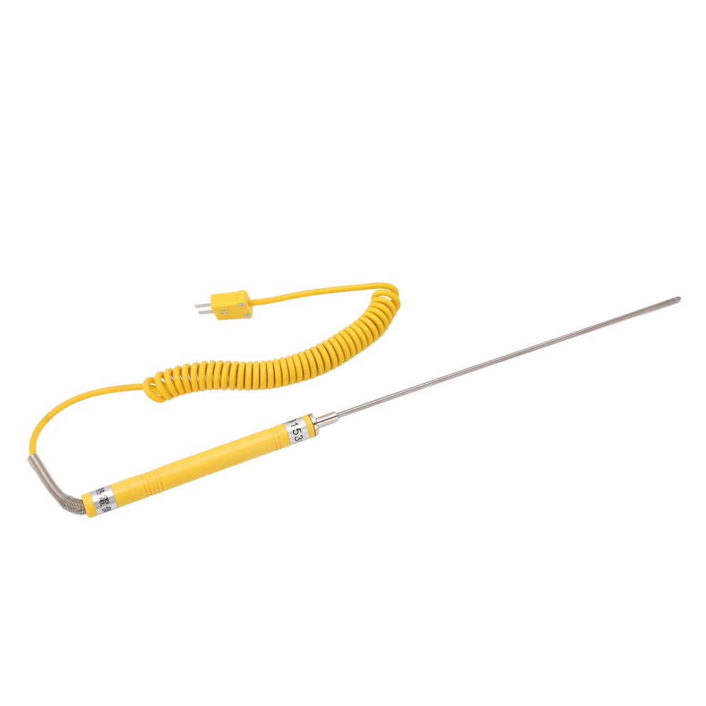K Type Thermocouple Immersion Probe - -50C to 500C, Fast