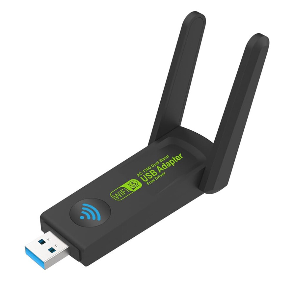 1300Mbps Usb3.0 Wifi Adapter Dual Band 2.4Ghz 5Ghz Wireless Dongle With Antenna Usb Ethernet Card 9354506555672
