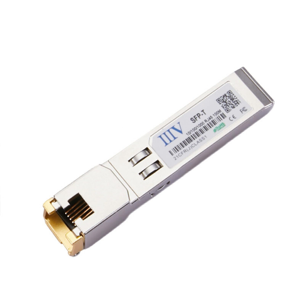 Gigabit Ethernet Rj45 Sfps Module 10/100/1000 Mbps Copper Auto Negotiation Hot Swappable Compatible Networking Devices 9067246343088