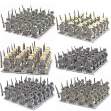 (As show, Soviet Army) 24 Pcs Figures Building Blocks - France German Soviet Us Uk Soldiers Bricks Toys -