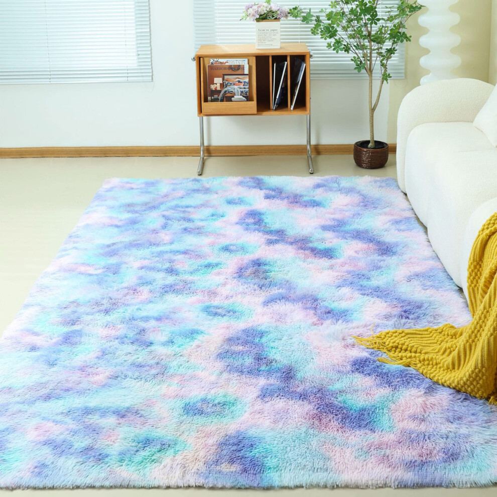Ultra Soft Shaggy Area Rugs Non-Slip Fluffy Rug 200x280cm Style-2 Modern Indoor Floor Decor-image-OPC-PMGBJ7R-NEW