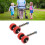 Stainless Steel Walker Wheels with Easy Rolling and Ski Glide Features 1