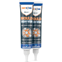 Dryzone Household Mould Remover Gel 2x150ml | Bathroom, Shower & Washing Machine Mould & Mildew Cleaner | Black Mould Killer Gel