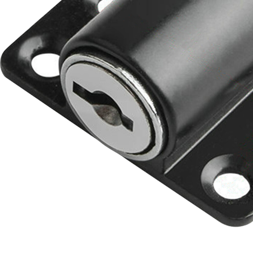 Alloy Door Security Lock With Keys, Black, 25X40mm 9371356140667