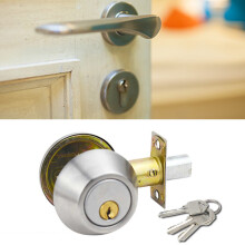 Universeller Silberschmuck-Türknopf für Innentüren, 3–5 cm Dicke