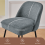 AINPECCA (GREY) 2PCS Bar Stools Velvet Spring Cushion Home 5