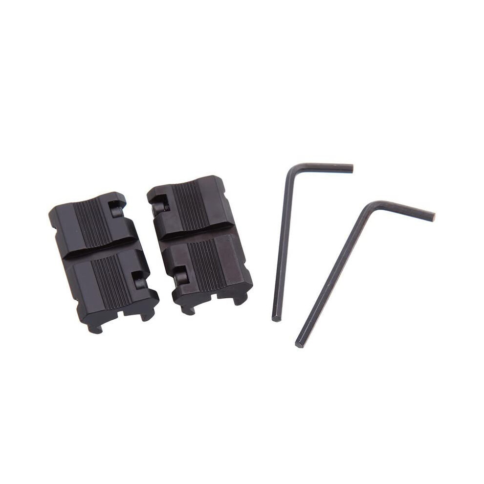 2Pcs Tactical Scope Adapter Mount Base 11Mm Dovetail To 20Mm Weaver Picatinny Rail Mount Rifle Ring Converter 9067246343651