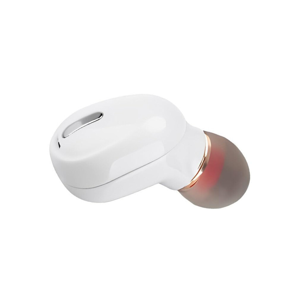 Abs Earbud Hifi Bluetooth 5.0 Touch Control Usb Charging Earphone White 9354506556303