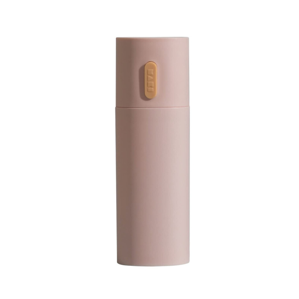 Portable Toothbrush Holder Travel Case With Toothpaste Storage Plastic Dual-Compartment Box Green Blue Pink