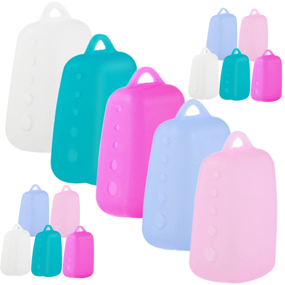 Silicone Toothbrush Head Covers 15 Pcs, Portable Cap, Home Use and Travel, Soft Silicone, Fits Most Heads