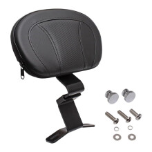 Motorcycle Backrest Back Pad Front Driver Rider Backrest Kit For Touring Road King FLHR Electra Glide 2009-2023