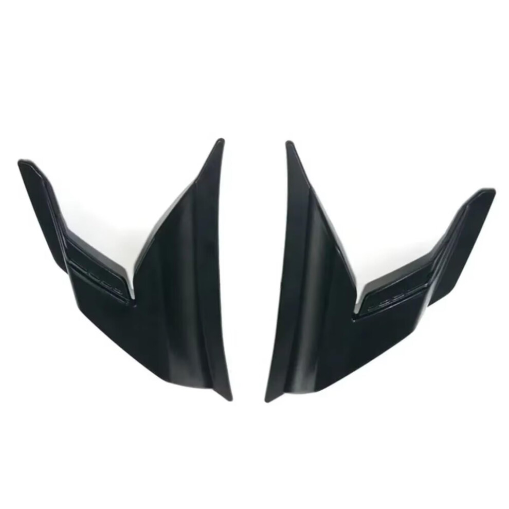 Spoilers For Adv160 Motorcycle Side Spoiler Air Wind Wings Universal Wing Upgrade Black 9393856650323
