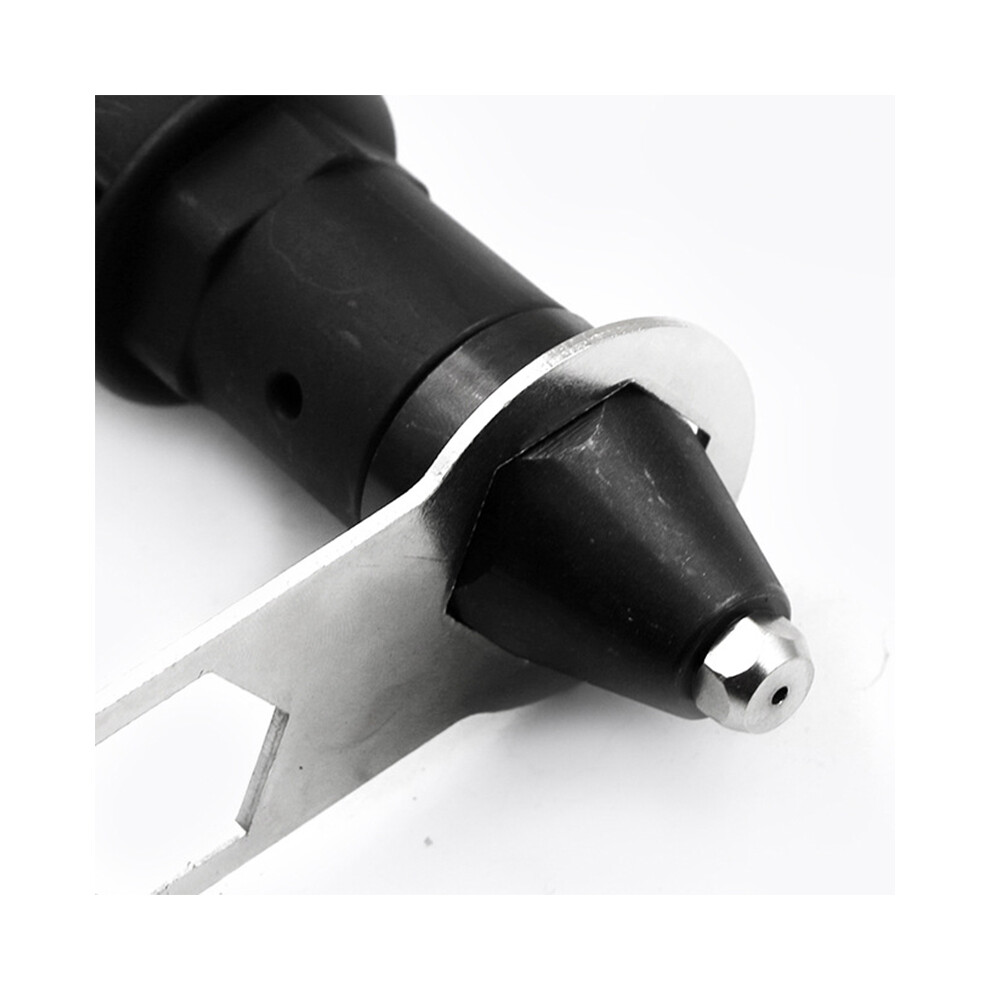 Electric Rivet Gun Drill Adapter Nut Riveting Adapter For Fixed Workpieces Black 5011356158326
