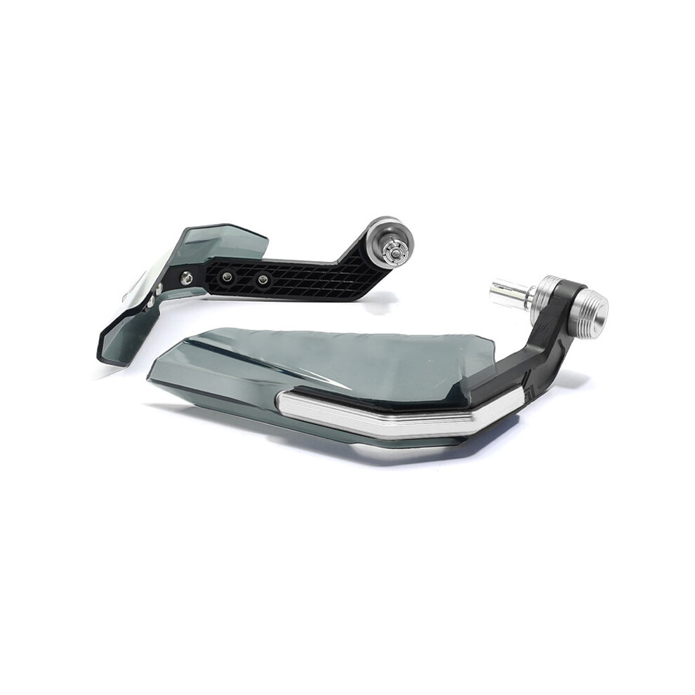 High Strength Aluminum & Abs Motorcycle Handlebar Handguards, 18-21Mm Silver 4971356159222