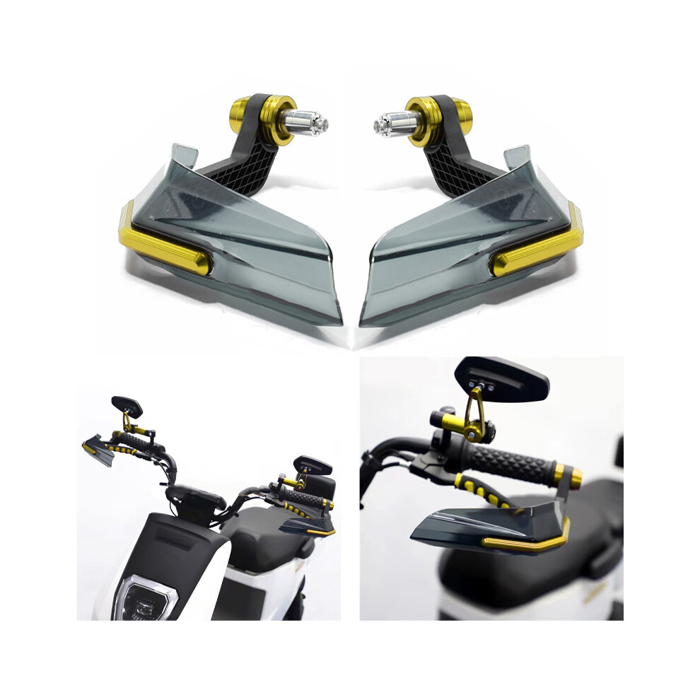 High Strength Aluminum Alloy Motorcycle Handguard For 18-21Mm Handlebar Gold 8441356160598