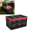 Foldable Car Trunk Storage Box ABS Large Capacity 39x26.5x22cm Black 8