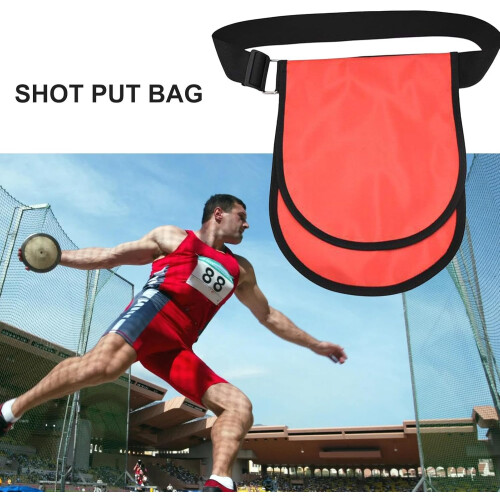 Track and Field Bag - Adjustable Shot Put Bag, Discus Storage Bag, Solid Discus Carrying Case 1