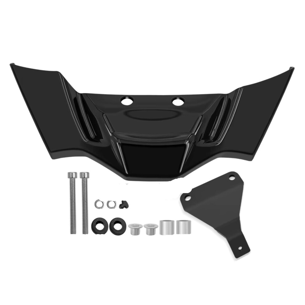 Engine Spoiler For S1000r And M1000r 2021-2024 Motorcycle Wing Fairing Front Aerodynamic Winglet Black 9393856650699