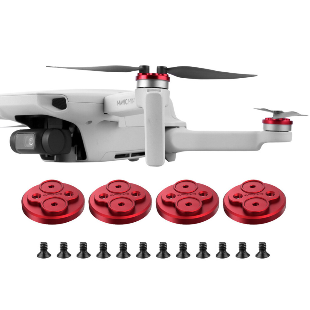 4PCS Mini 2 Motor Cover Cap Protector for DJI Mini 2/Mini SE Accessories Waterproof Dustproof Aluminium Motor Cap-image-OPC-PMGC29F-NEW
