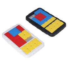 Herausforderungen Rutsch-Puzzle-Brett Handheld Doppelspieler Kunststoff Interaktiv