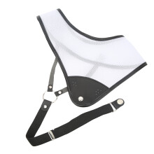 White Archery Chest Guard Protector Recurve 20x30cm Adjustable