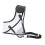 White Archery Chest Guard Protector Recurve 20x30cm Adjustable 14