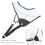 White Archery Chest Guard Protector Recurve 20x30cm Adjustable 10