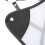 White Archery Chest Guard Protector Recurve 20x30cm Adjustable 5