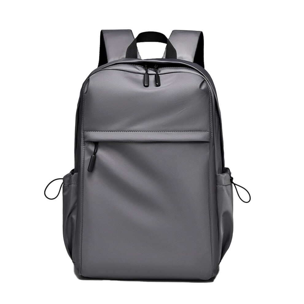 Computer Backpack Waterproof Laptop Travel Backpack With Multi Compartments Gray 9354506557546