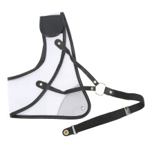 White Archery Chest Guard Protector Recurve 21.5x30cm Professional
