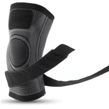 Kniebandage Knie-Schutzprotektor 210g S-XL Schwarz