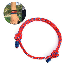Paracord-Armband Rot-Tarnmuster 9g 5.5-10cm