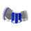 Thickened Silicone Woven Fabric Breathable Grey Knee Support XL 9