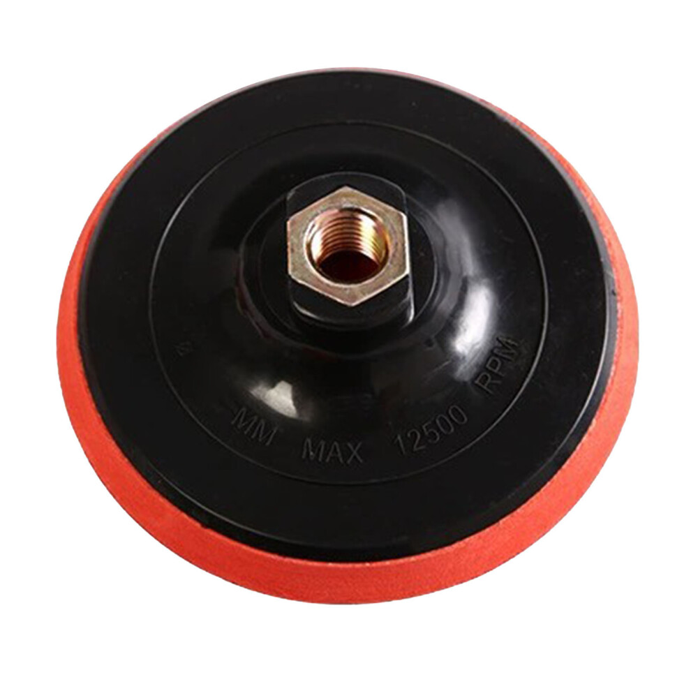 Abs 125Mm Self-Adhesive Polisher Backing Plate For Metal Sanding, M14 8731356182592