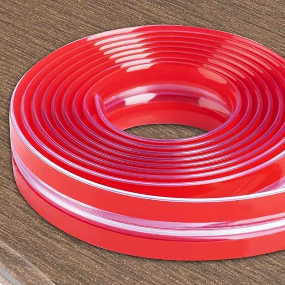 Transparent PVC Corner Protector Strip 200cm Edging Guard Edge Banding