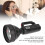 4 Dot Test Light Skidproof Portable Flashlight Torch with 2000mAH Battery 12