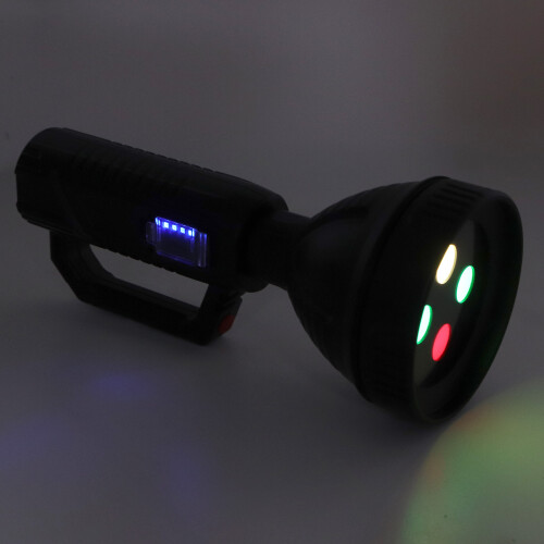 4 Dot Test Light Skidproof Portable Flashlight Torch with 2000mAH Battery 2