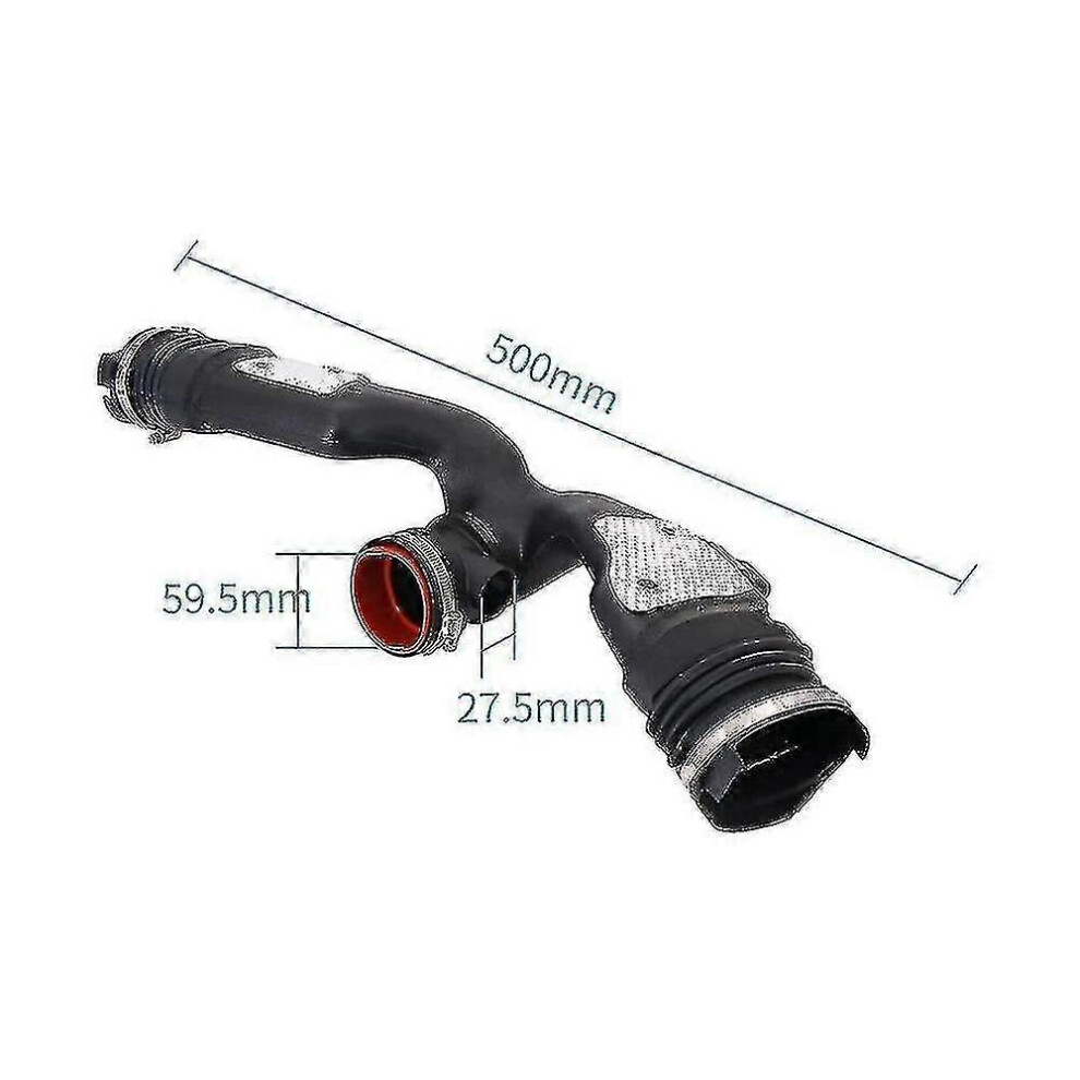 (As Show, One Size) A6420908237 Car Engine Air Duct With Air Mass Sensor For E320 W211 W164 W251 Om642 6420908237 4612192157422