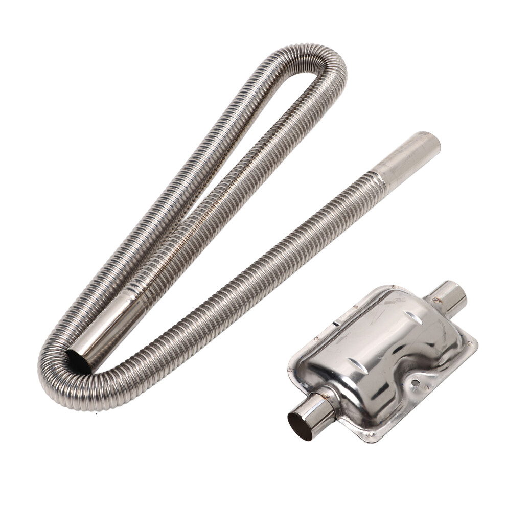 Corrosion Resistant 120Cm Heater Exhaust Pipe With Attached Muffler 8441356186291