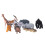 Jungle Animals Toy Set 12pcs for Creative Play Decor & Learning 11