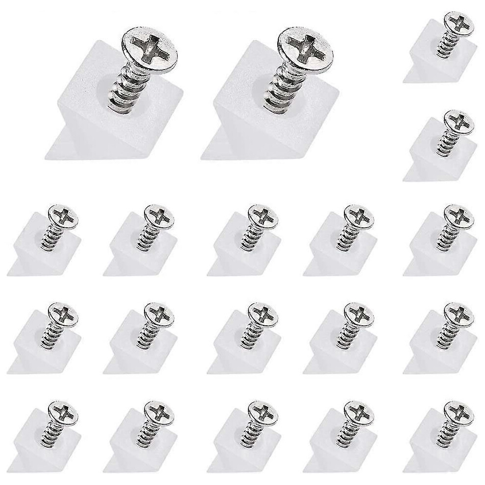 Photos - Other for Repair Kikidex  Drawer Supports, 100 Pieces Repair Shims With Plastic Screws For Fixing Sagging Furniture Chest Drawer B (As show, One size)