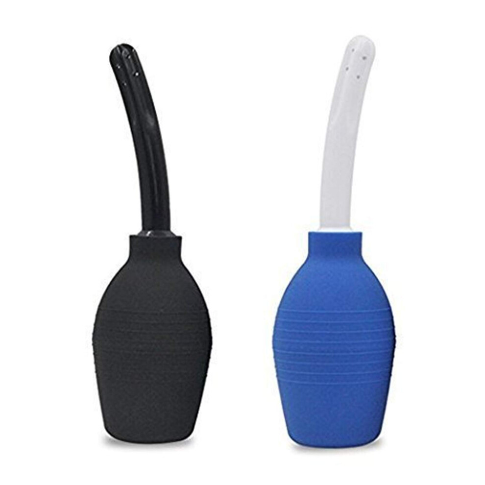Medical Grade Silicone Enema Bulb 2-Piece Set For Anal And Vaginal Douche For Men And Women