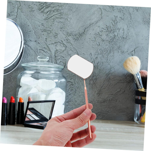 Eyelash Mirror for Lash Extensions Handheld Lash Tool Applicator With Light For Makeup 2