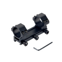 Tactical 30mm Picatinny Weaver Riflescope Rings Aluminum One-Piece Scope Mount for 20mm Rail Dovetail Quick Picatinny